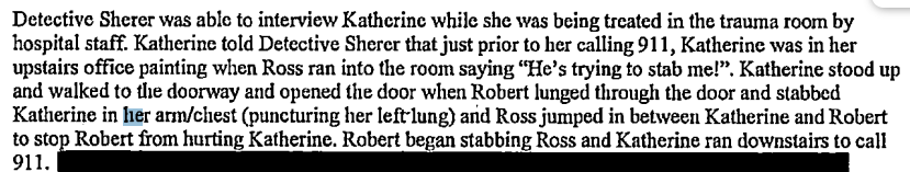 This statement sharing information provided by his mother was part of the charging affidavit in the case against Robert Fapp, 38, who faces charges for crimes that include first-degree murder.