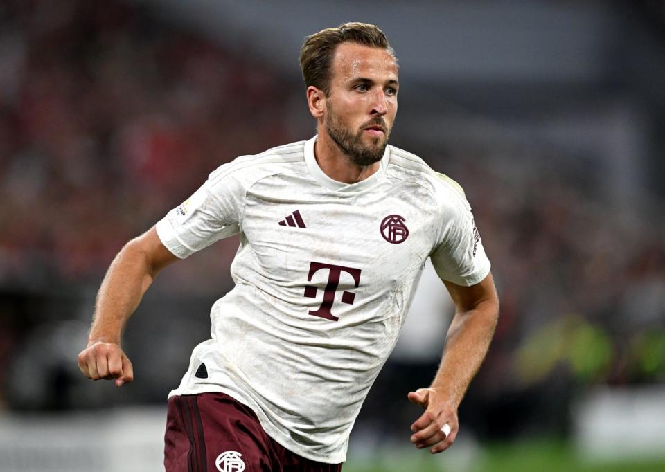 Kane’s debut did not go as planned as Bayern were defeated 3-0 by RB Leipzig in the German Super Cup (Getty Images)