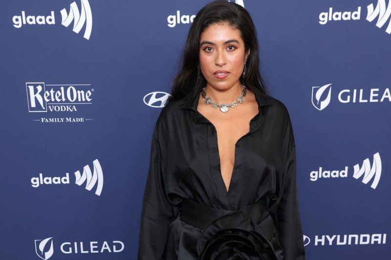 Aminah Nieves attends the 34th annual GLAAD Media Awards ceremony at the Beverly Hilton Hotel in Beverly Hills, Calif., on March 30. File Photo by Greg Grudt/UPI