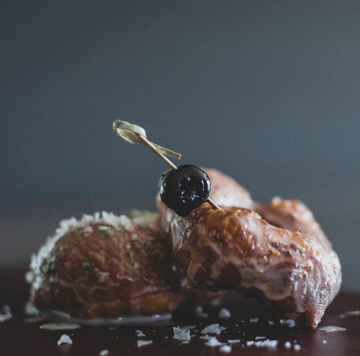 Boozy Doughnuts made by Cheeky Doughnuts. Cheeky Doughnuts is expected to open in fall at 710 W. Kimberly Ave in Kimberly.