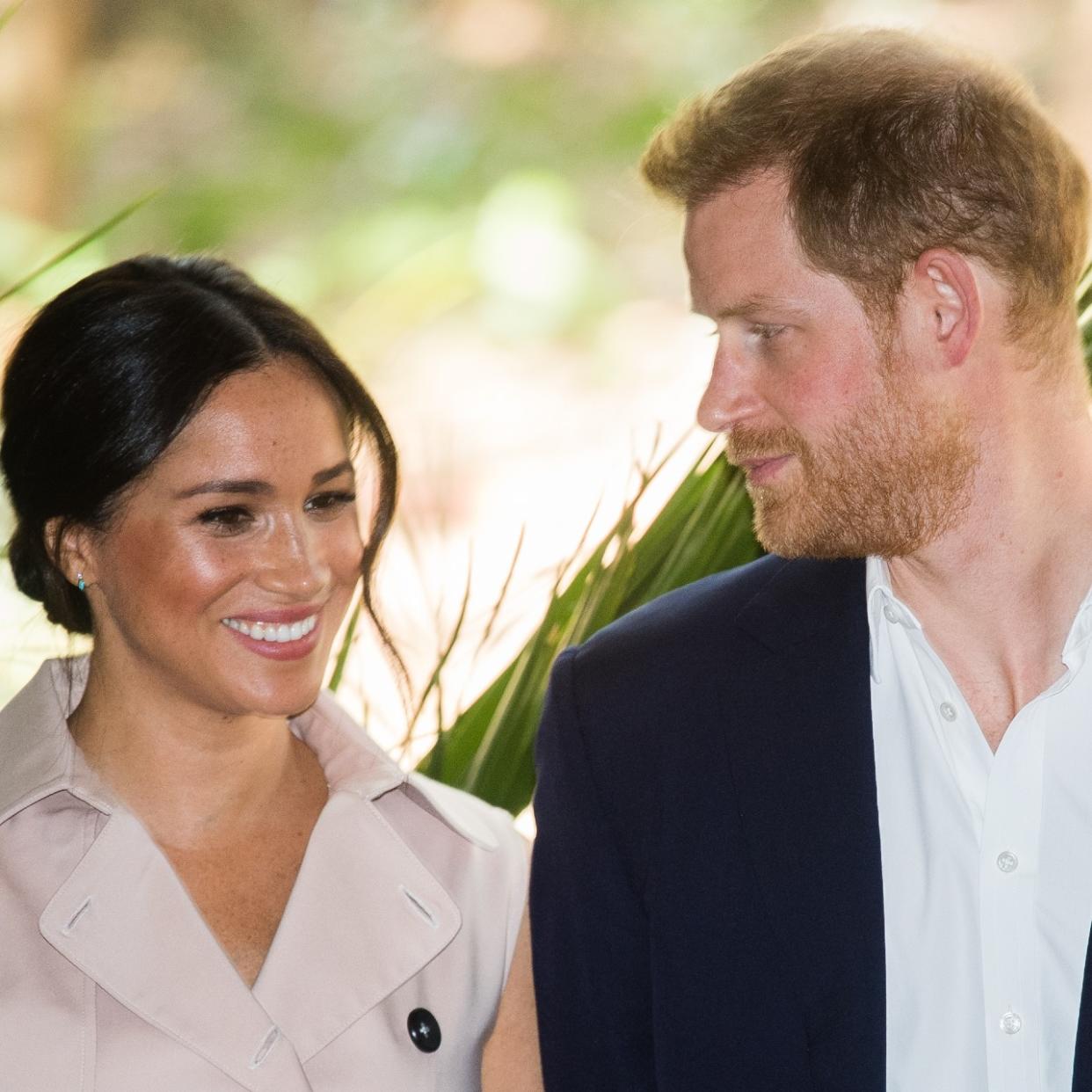  Prince Harry and Meghan Markle. 