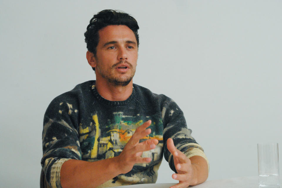 James Franco at the Hollywood Foreign Press Association press conference for "The Deuce" held in Los Angeles, CA on July 25, 2017. (Photo by: Yoram Kahana/Shooting Star) NO TABLOID PUBLICATIONS. NO USA SALES UNTIL AUGUST 25, 2017 *** Please Use Credit from Credit Field ***
