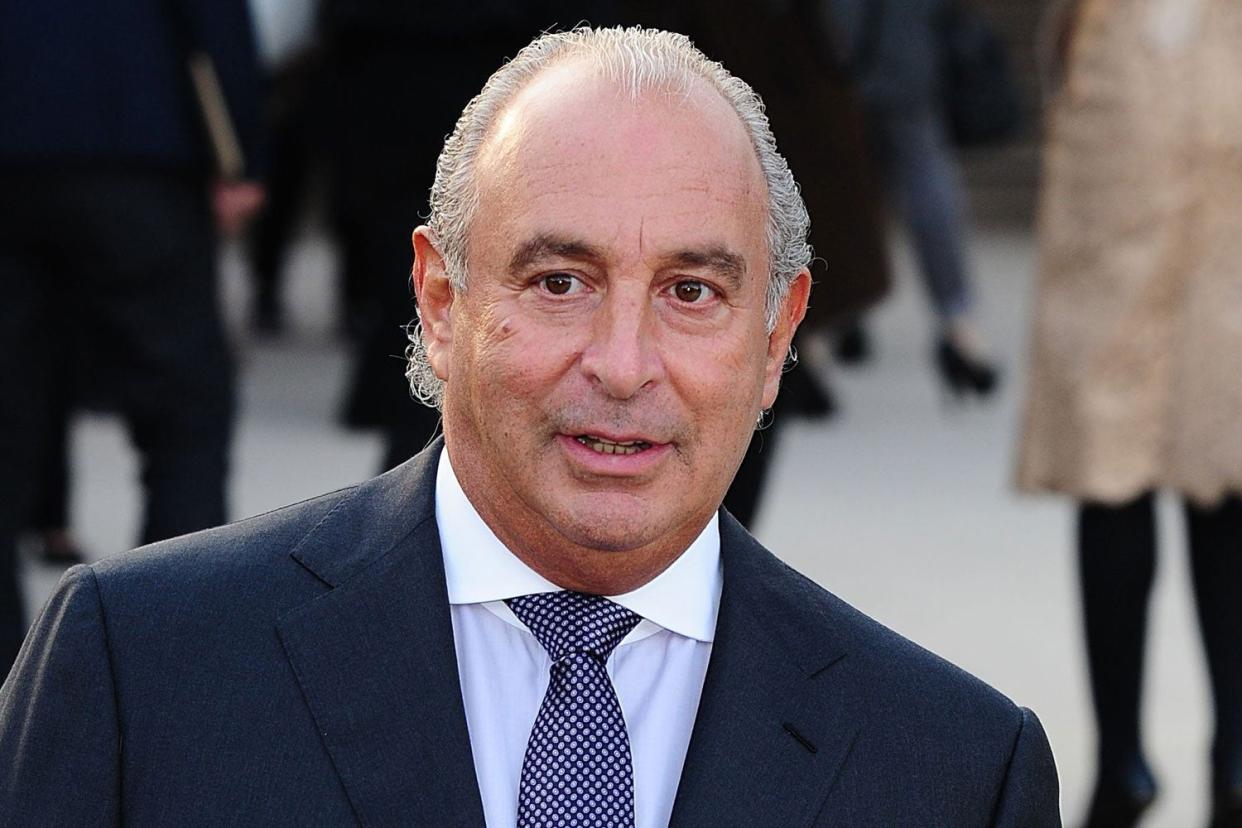 Sir Philip Green: has gone from 'King of the High Street' to the 'unacceptable face of capitalism' (Ian West/PA Wire)