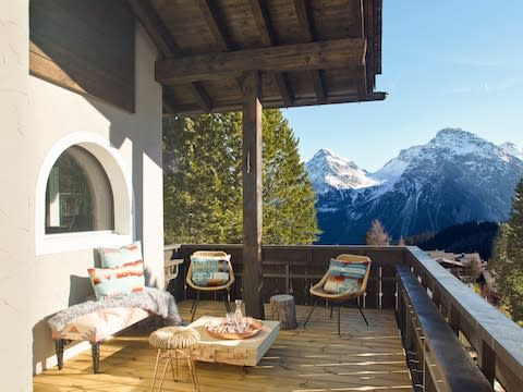 Chalet in Arosa, Switzerland - Credit: Gaelle Le Boulicaut