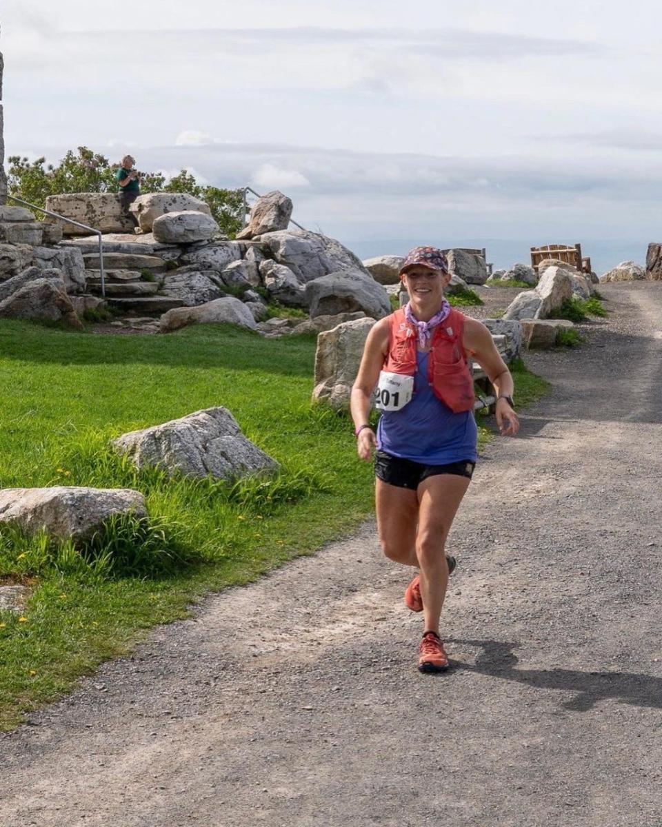 Tiffany Sivco ran the Rock The Ridge 50-miler ultra marathon finishing ninth in the 40-49 age group.