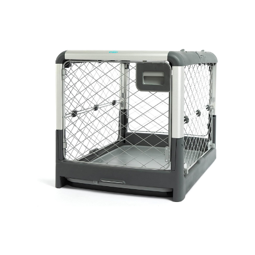 Diggs Revol Dog Crate against white background