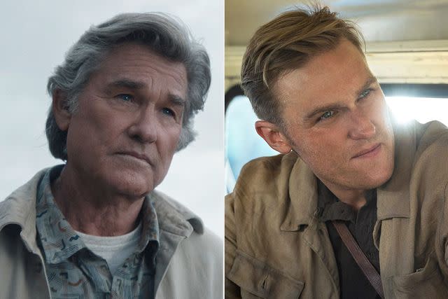 <p>Courtesy of Apple TV+</p> Kurt Russell and Wyatt Russell both play Lee Shaw in 'Monarch: Legacy of Monsters'