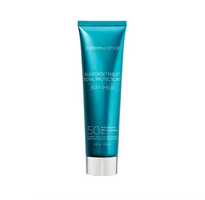 7) Sunforgettable Total Protection Body Shield SPF 50