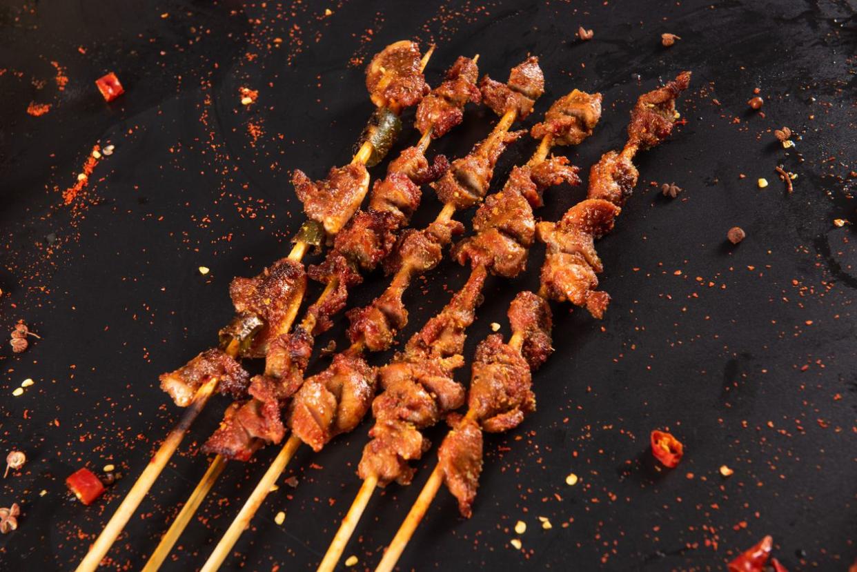 Authentic Pork Satay Skewers