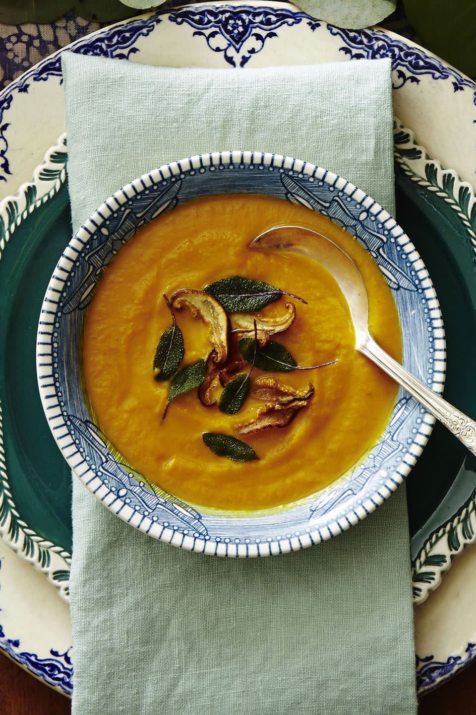 Savory Pumpkin and Sage Soup