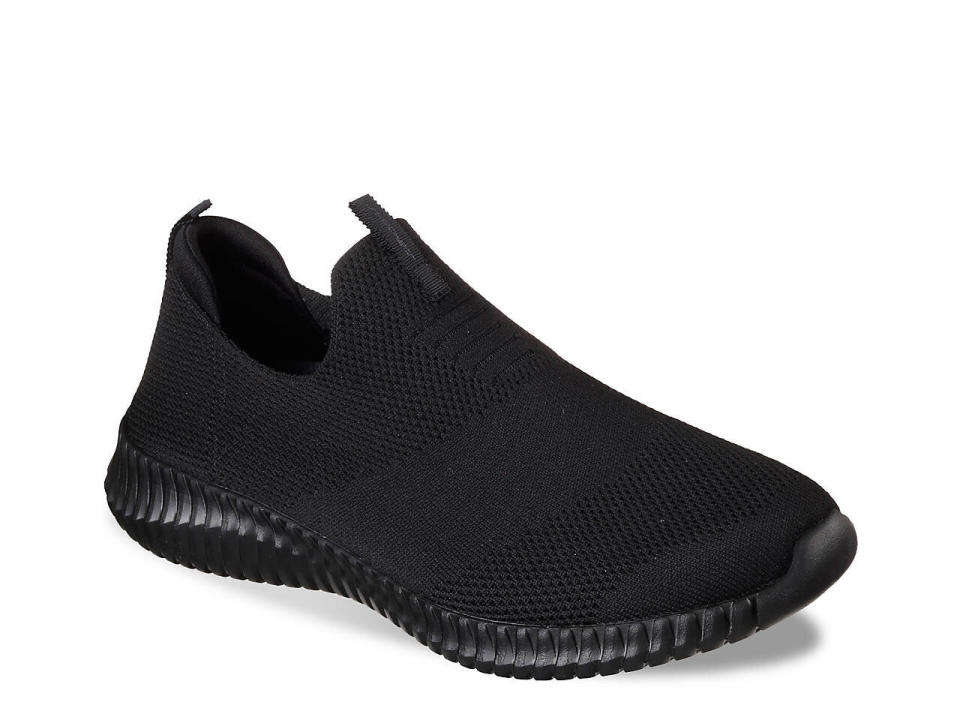 These knitted slip on men's sneakers have a memory foam footbed. <a href="https://fave.co/2XpkeZk" target="_blank" rel="noopener noreferrer">Find them for $60 at DSW.&nbsp;</a>