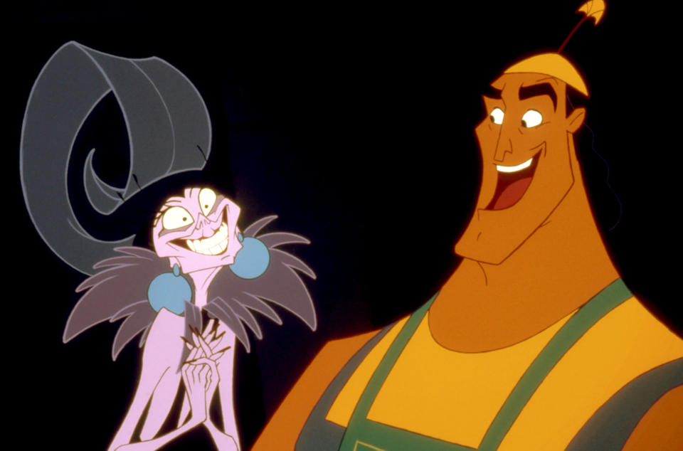 Yzma and Kronk in Emperor's New Groove