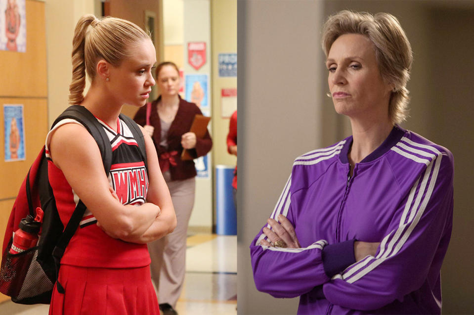 Kitty Wilde and Sue Sylvester