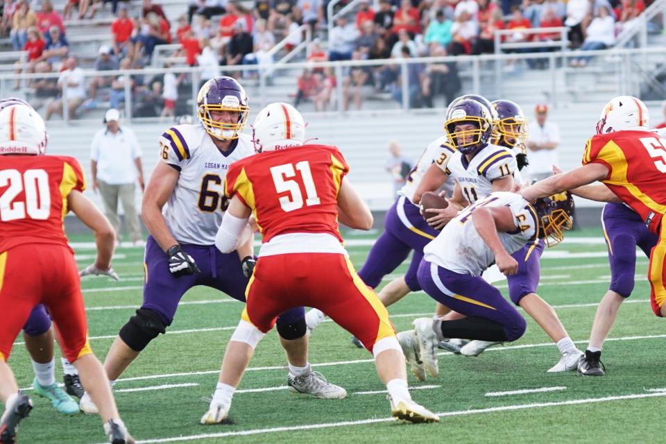 Logan-Magnolia's Grant Brix is the top-ranked player in the Register's list of the top 100 Iowa high school football players heading into the 2023 season.