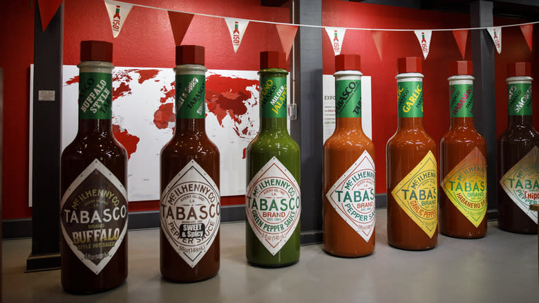 different types of Tabasco