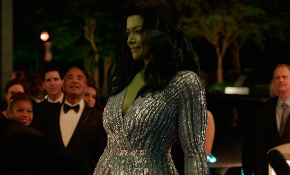 She-Hulk. Photo courtesy of Marvel Studios. ©Marvel Studios 2022. All Rights Reserved.