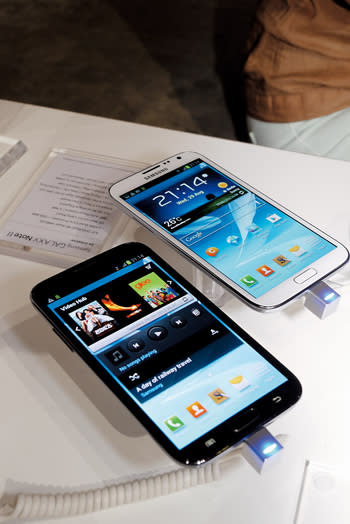 IFA 2012直擊 Samsung新類型「銀河」系發見Note II再加碼•變