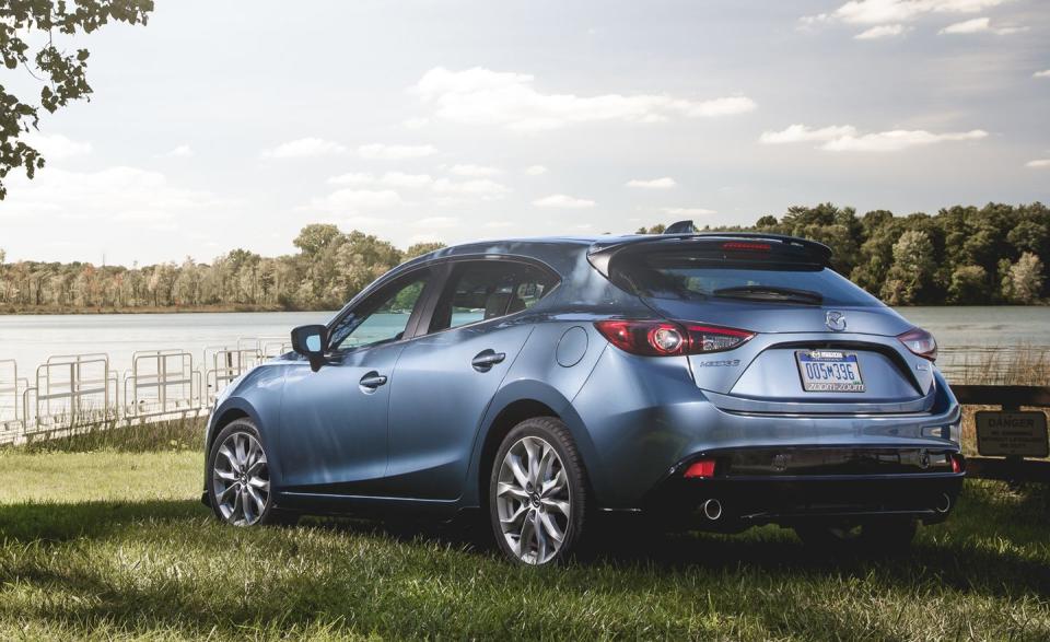 <p>We, of course, prefer the added practicality of <a rel="nofollow noopener" href="http://www.caranddriver.com/mazda/mazda-3" target="_blank" data-ylk="slk:the Mazda 3;elm:context_link;itc:0;sec:content-canvas" class="link ">the Mazda 3</a> hatchback, not to mention its aggressive, shooting-brake-style roofline, but when the only criticism of the sedan is that it looks like a mini-Mazda 6 (which also holds a place on this list), well, clearly it’s beautiful, too. Luckily for enthusiasts, the 3 also comes standard with Mazda’s excellent chassis tuning, a slick-shifting six-speed manual gearbox, and a well-appointed interior.</p>