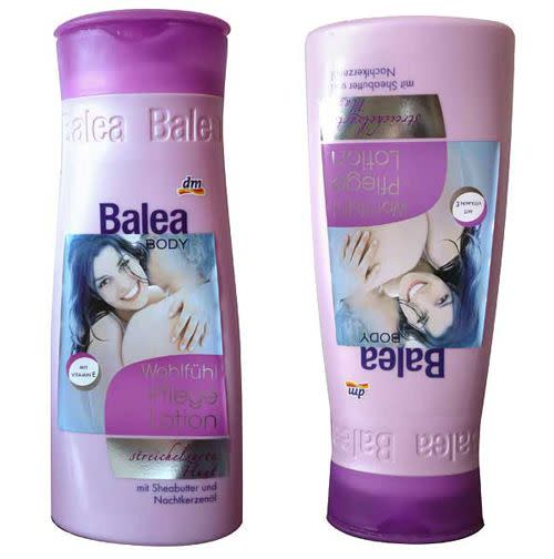 <p>Manche Dinge sehen auf Kopf ziemlich anders aus. Ist es eine Schulter? Oder doch eher ein Po? Eines steht fest, im Netz sorgte das Design der “Balea Body Lotion” des Drogeriemarktes “dm” für jede Menge Belustigung. Schade, dass das Produkt aus dem Sortiment genommen wurde. </p>