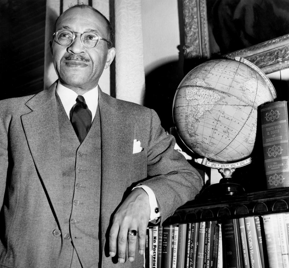 As president of Fisk University, Charles S. Johnson made the school one of the centers of intellectual life in the South.