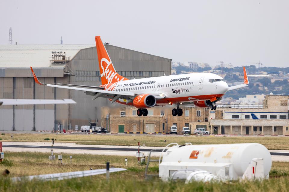 One of the aircraft registered to SkyUp Malta.