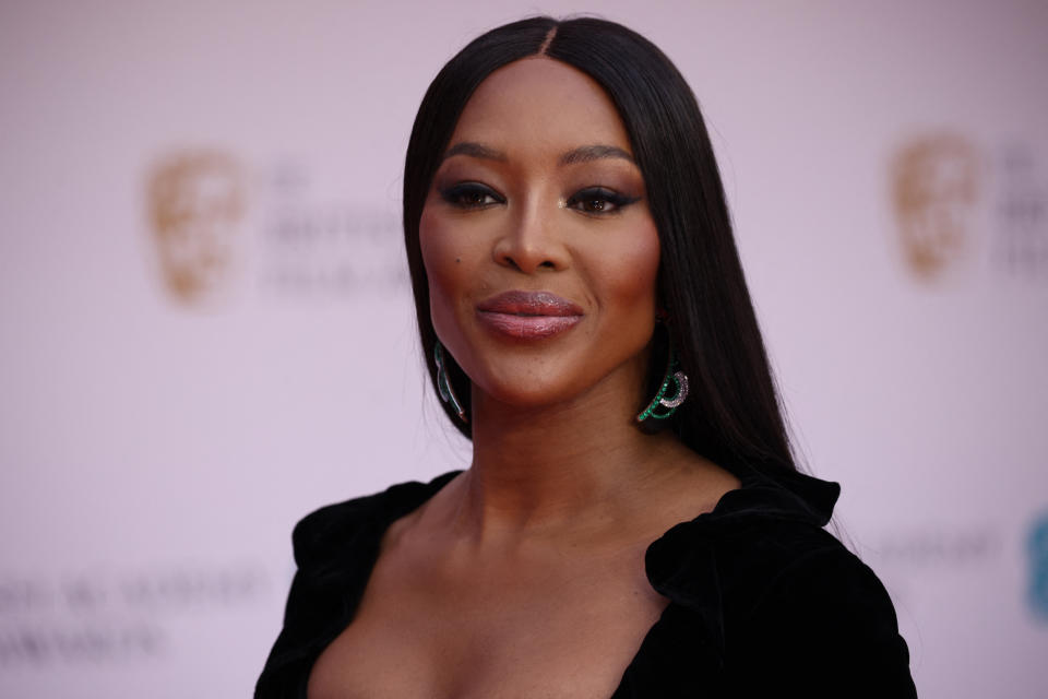 After welcoming a baby girl last year, Naomi Campbell is celebrating her first U.K. Mother&#39;s Day as a mom. (Photo: REUTERS/Henry Nicholls)