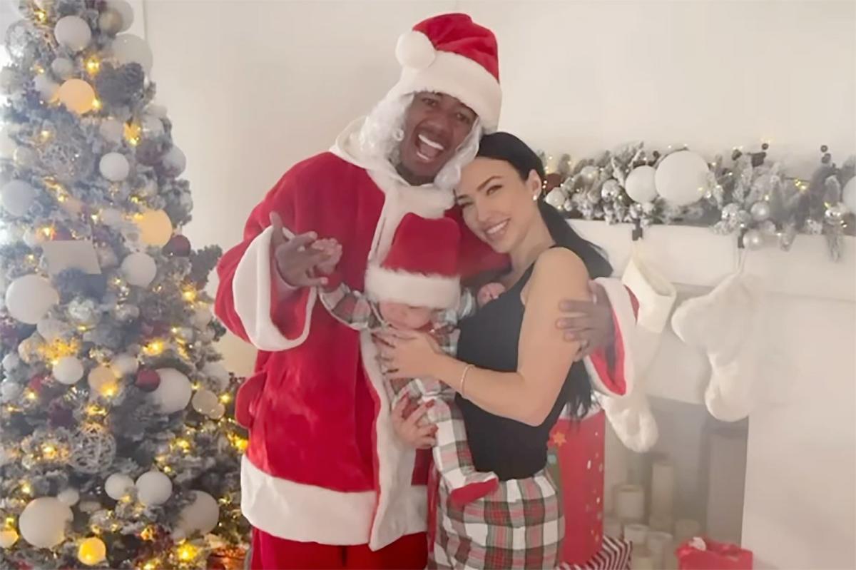 Bre Tiesi and Nick Cannon Celebrate First Christmas with Son Legendary