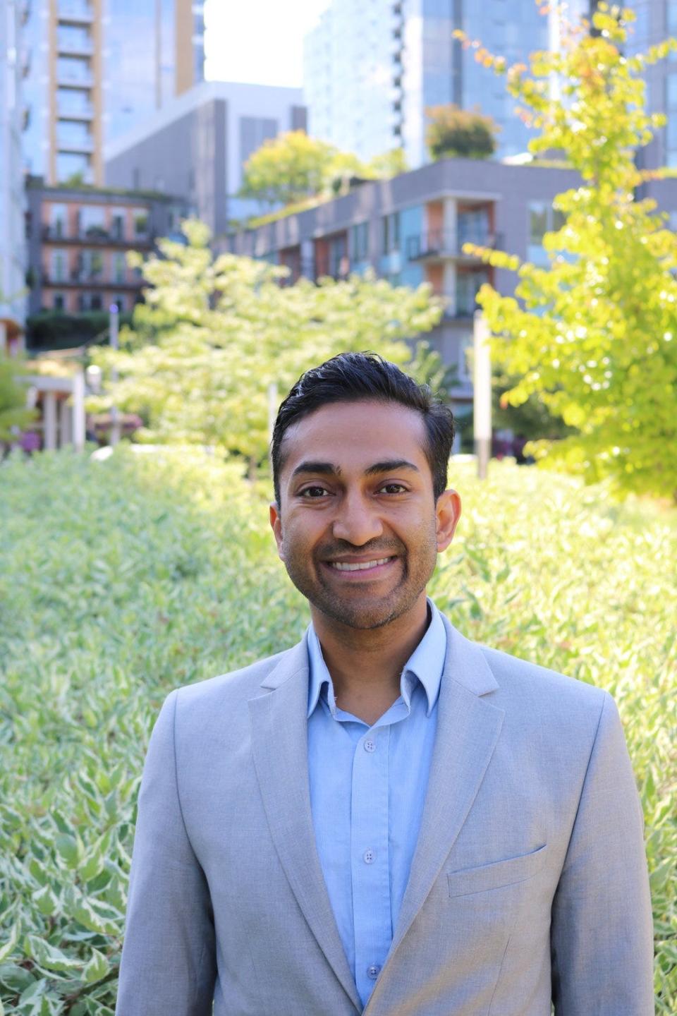 Dr. Vinay Prasad in Portland, Oregon, in February 2020.