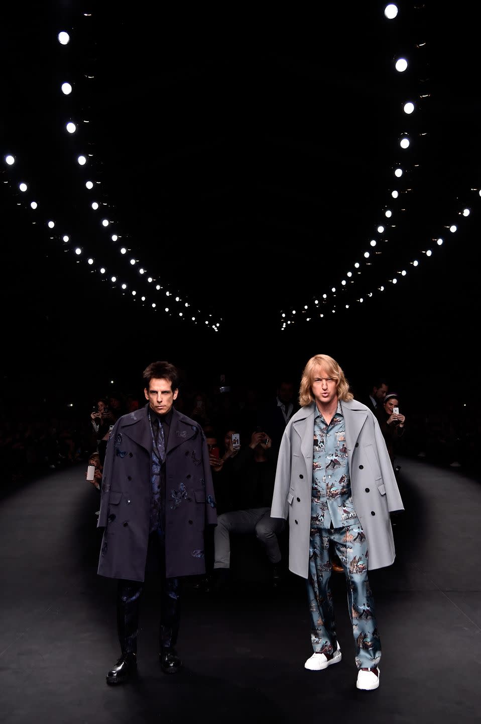 zoolander 2 at the paris fashion week