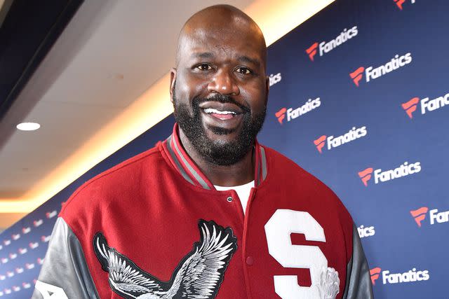 <p>Aaron J. Thornton/WireImage</p> Shaquille O'Neal