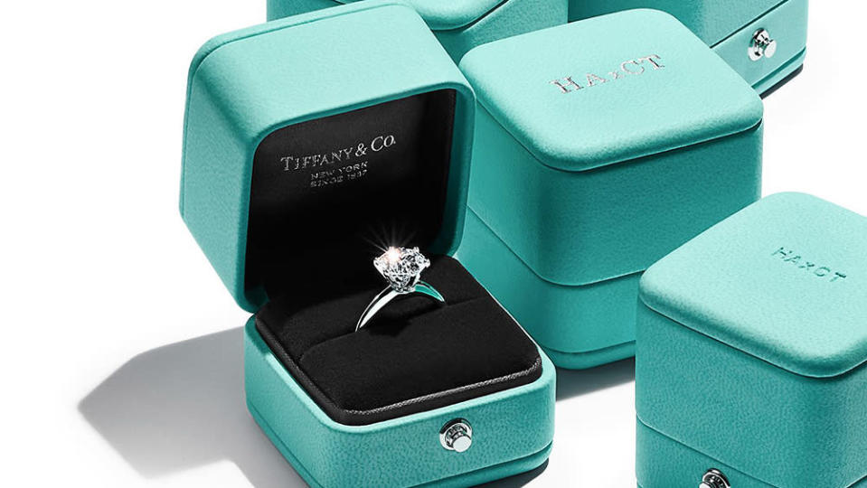 You Can Now Customize Tiffany S Iconic Blue Box—as Long As You Buy An Engagement Ring