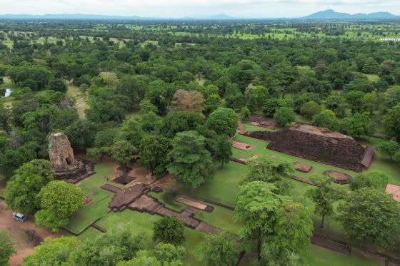 A partial view of The Ancient Town of Si Thep and Its Associated Dvaravati Monuments, Thailand’s newest UNESCO World Heritage Site, in Phetchabun province, Sept. 14, 2023.<span class="copyright">Manan Vatsyayana—AFP/Getty Images</span>