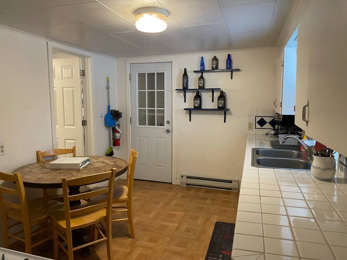 The guest house vacation rental at Stones Throw Brewing Co. on Thursday, Jan. 26, in Bellingham includes an eat-in kitchen.