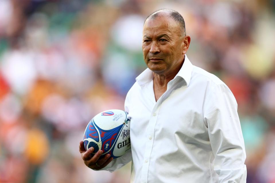 Familiar face: Japan are now coached once again by former long-serving England boss Eddie Jones (Getty Images)