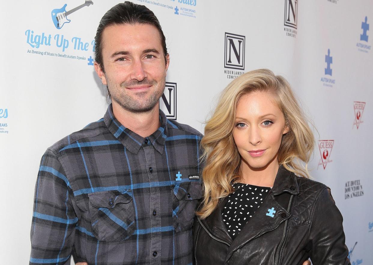 Brandon Jenner and Leah Jenner have split after 14 years together. The two released a joint statement saying, "we have lovingly come to the decision to end the romantic aspect of our relationship." They go on to clarify that "There has been no lying or cheating or fighting that prompted this change" and they plan to be a big part of each other's lives as "loving parents to [their] daughter." Brandon and Leah were married in 2012 and welcomed their child, Eva, in 2015.