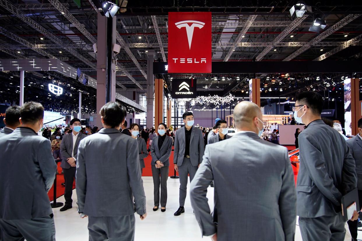 Tesla Shanghai Auto Show