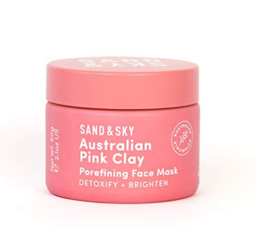 4) Sand & Sky Australian Pink Clay Porefining Face Mask