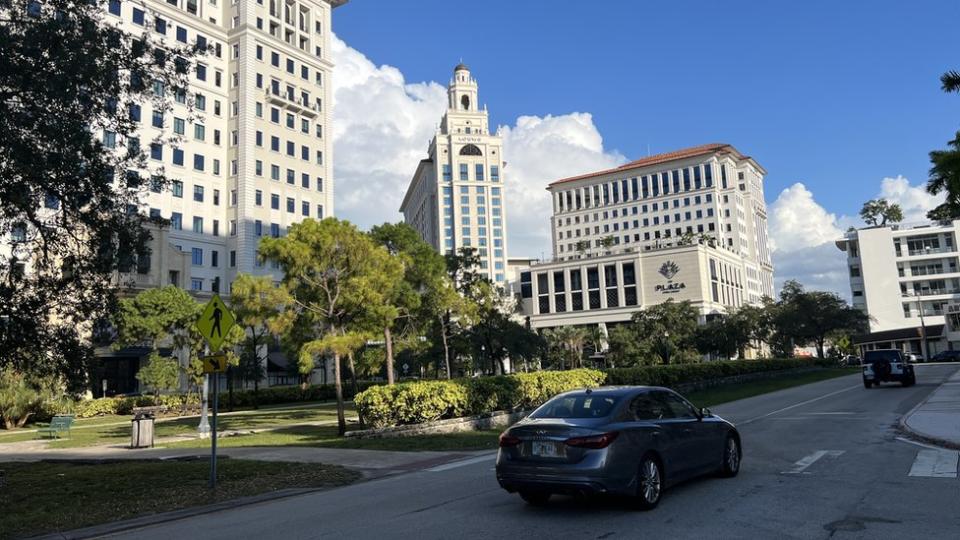 Una vista de The Plaza Coral Gables