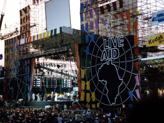 Live Aid at JFK Stadium in Philadelphia,1985 (Squelle/Creative Commons)