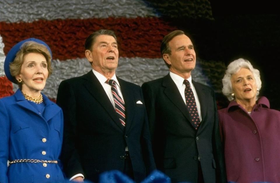 The Reagans and Bushes