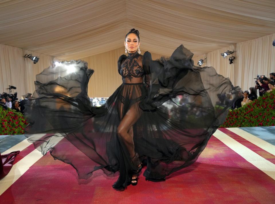 Vanessa Hudgens at the 2022 Met Gala.