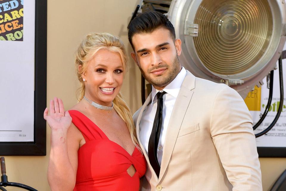 Britney married Sam Asghari at the start of June (Getty Images)