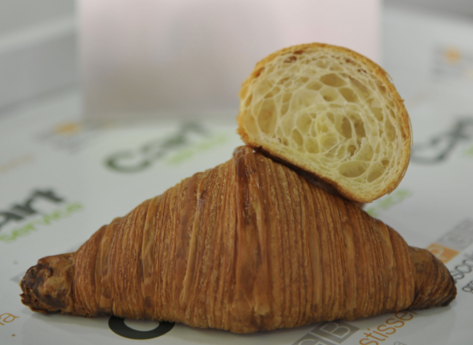 El croissant artesano de la pastelería Brunells, el mejor de España. Foto: Gremi de Pastisseria.