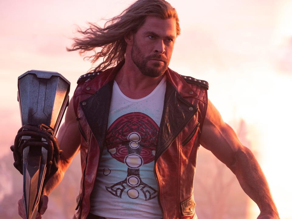 Chris Hemsworth in "Thor: Love and Thunder"