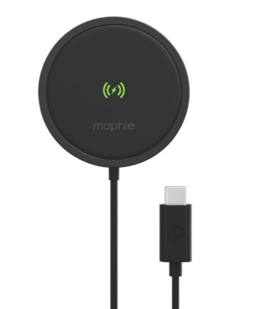 Mophie snap+ 15W Wireless Charger with MagSafe - Black (Photo via Best Buy Canada)