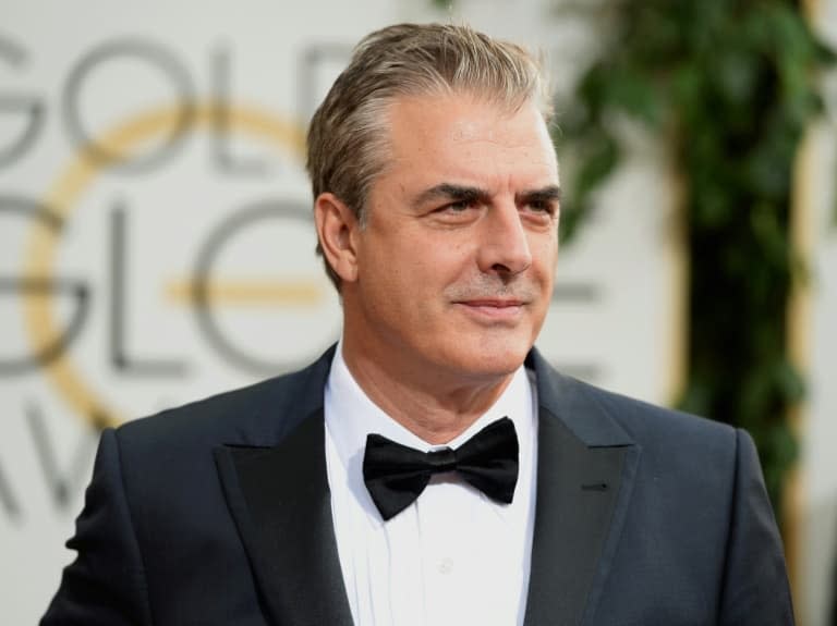 L'acteur américain Chris Noth à la cérémonie des Golden Globes à Beverly Hills (Californie), le 12 janvier 2014 - Jason Merritt © 2019 AFP