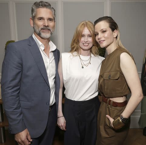 <p>Todd Williamson/January Images</p> Eric Bana, Jordan Scott and Sylvia Hoeks