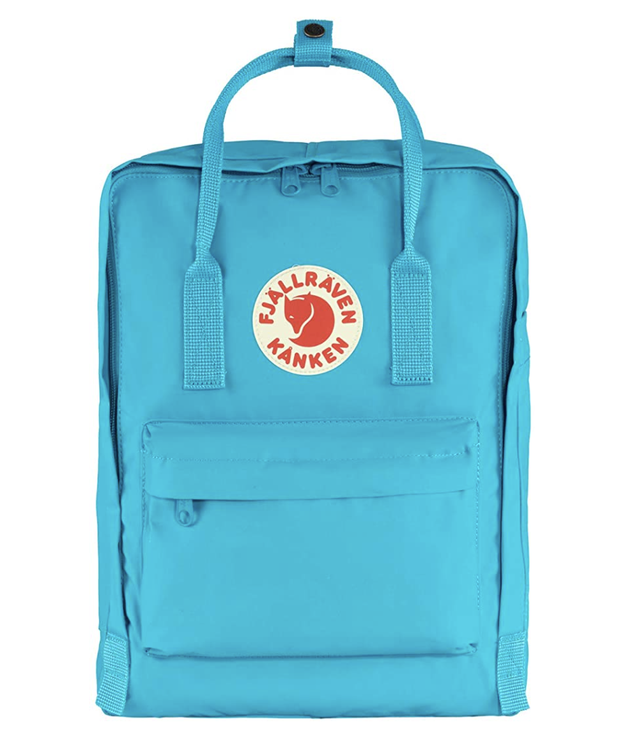 bright blue Fjällräven Kanken Classic Backpack 