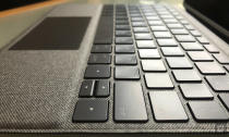 Hands-on with Logitech's Folio Touch keyboard.