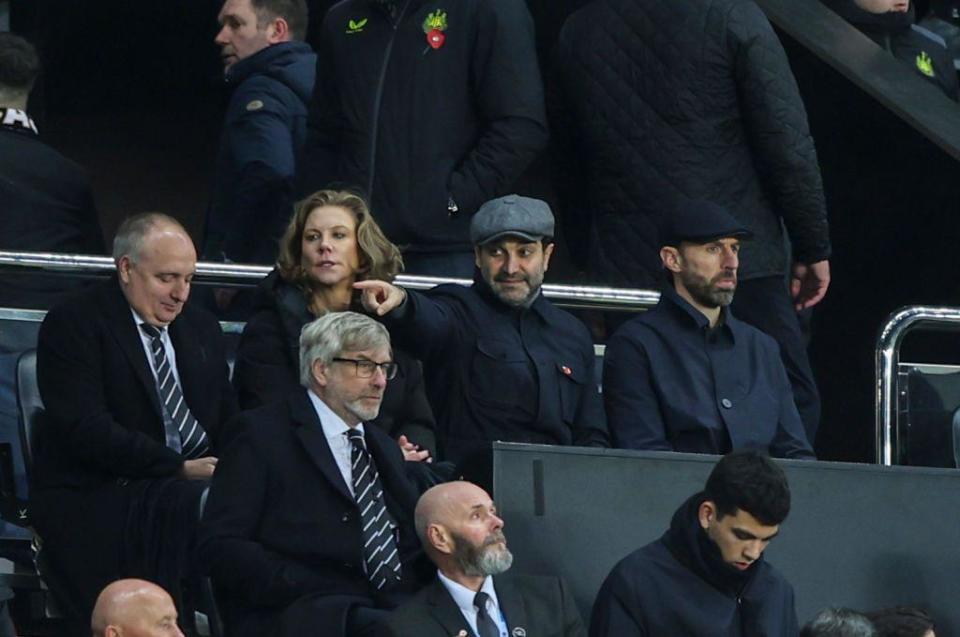 Newcastle's ownership group and England manager Gareth Southgate